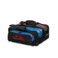 ROTO GRIP 2-BALL CARRYALL TOTE COMPETITOR BLACK/BLUE/RED
