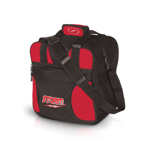 STORM 1-BALL SOLO TOTE BLACK/RED