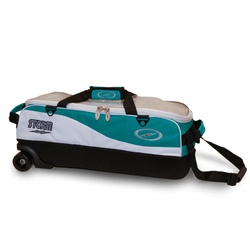 STORM 3-BALL TRAVEL TOTE PRO WHITE/TEAL