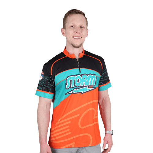 STORM STRIKER JERSEY TEAL/ORANGE - The 